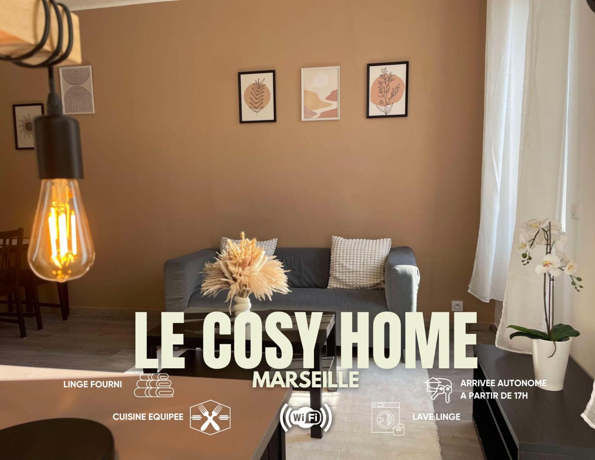 Marseille Centre - Wifi - Lave Et Seche Linge - Calme - Cuisine Lägenhet Exteriör bild